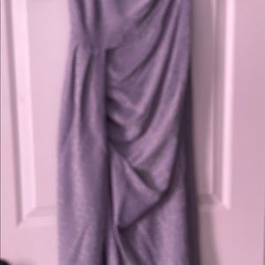 Beautiful long silver sparkle dress very beautiful, stretchy